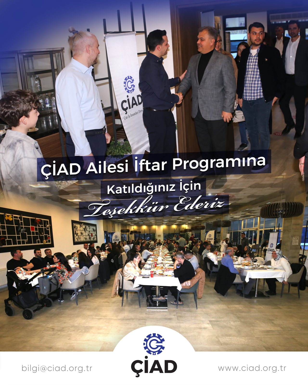 ÇİAD ailesi iftar programında buluştu
